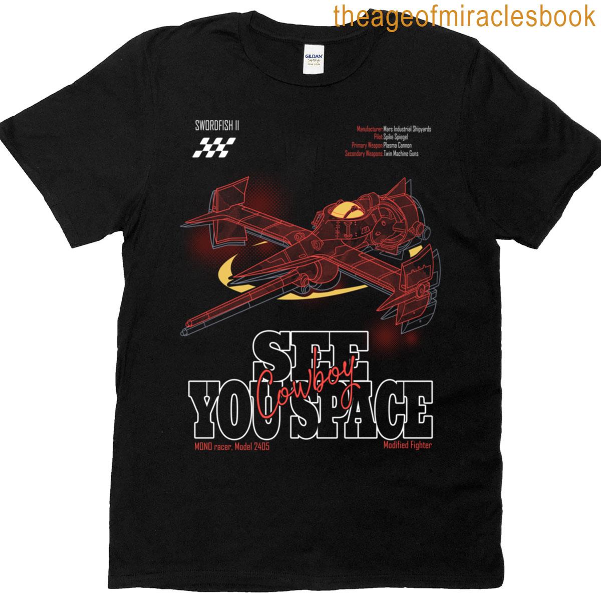Pug Cowboy Ink Space Cowboy UFO T-Shirt main image 1