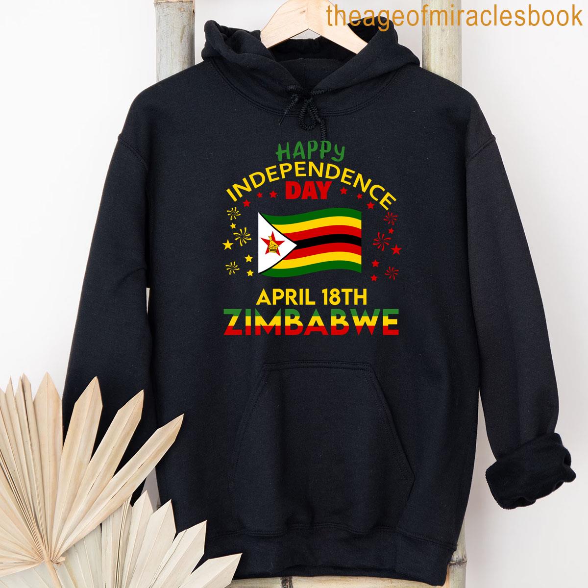 Alternative view of Zimbabwe 45th Independence Day Zimbabwean Pride Zimbabwe T-shirt