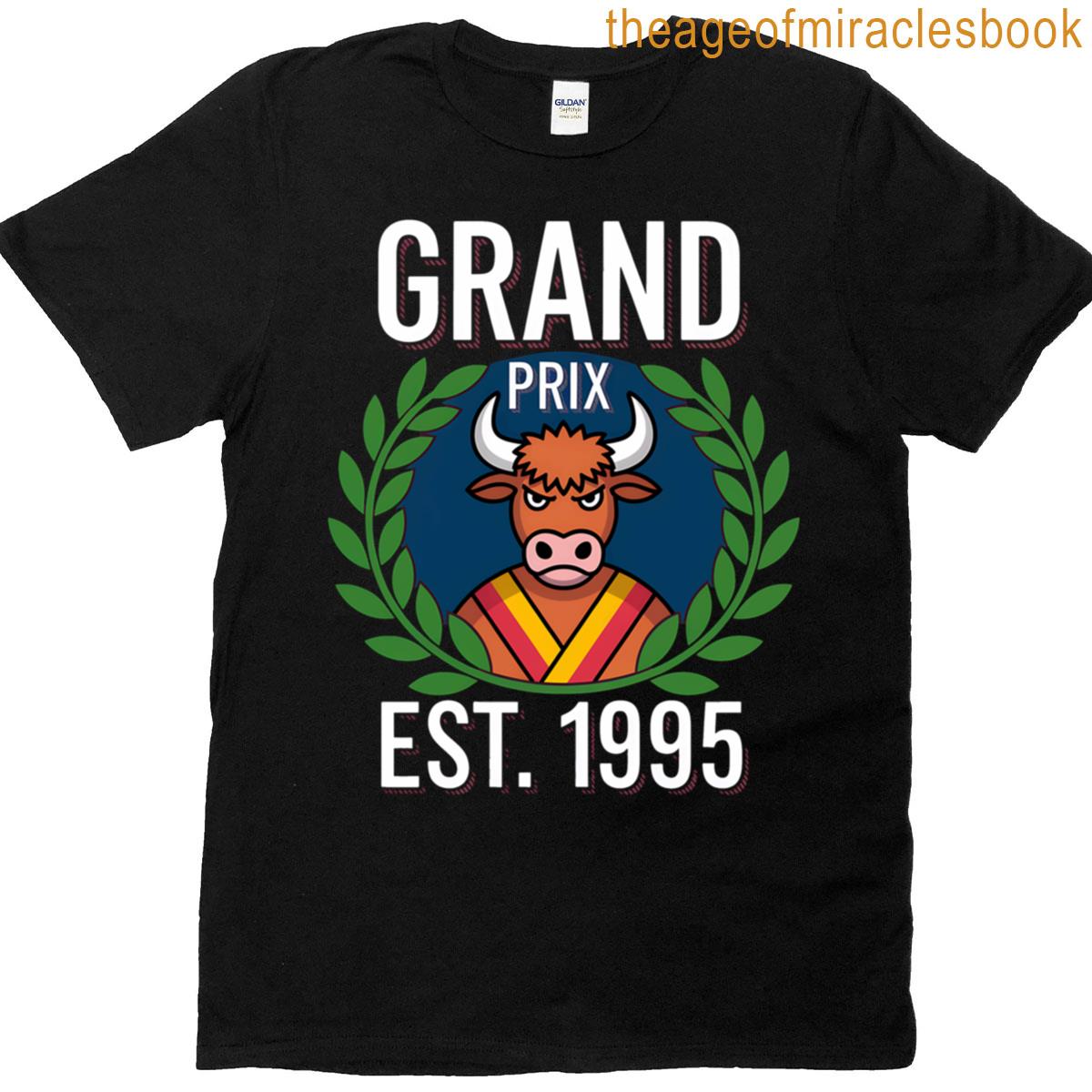 Grand Prix Logo Rediseo Vector Vaquilla Margarita T-shirt
