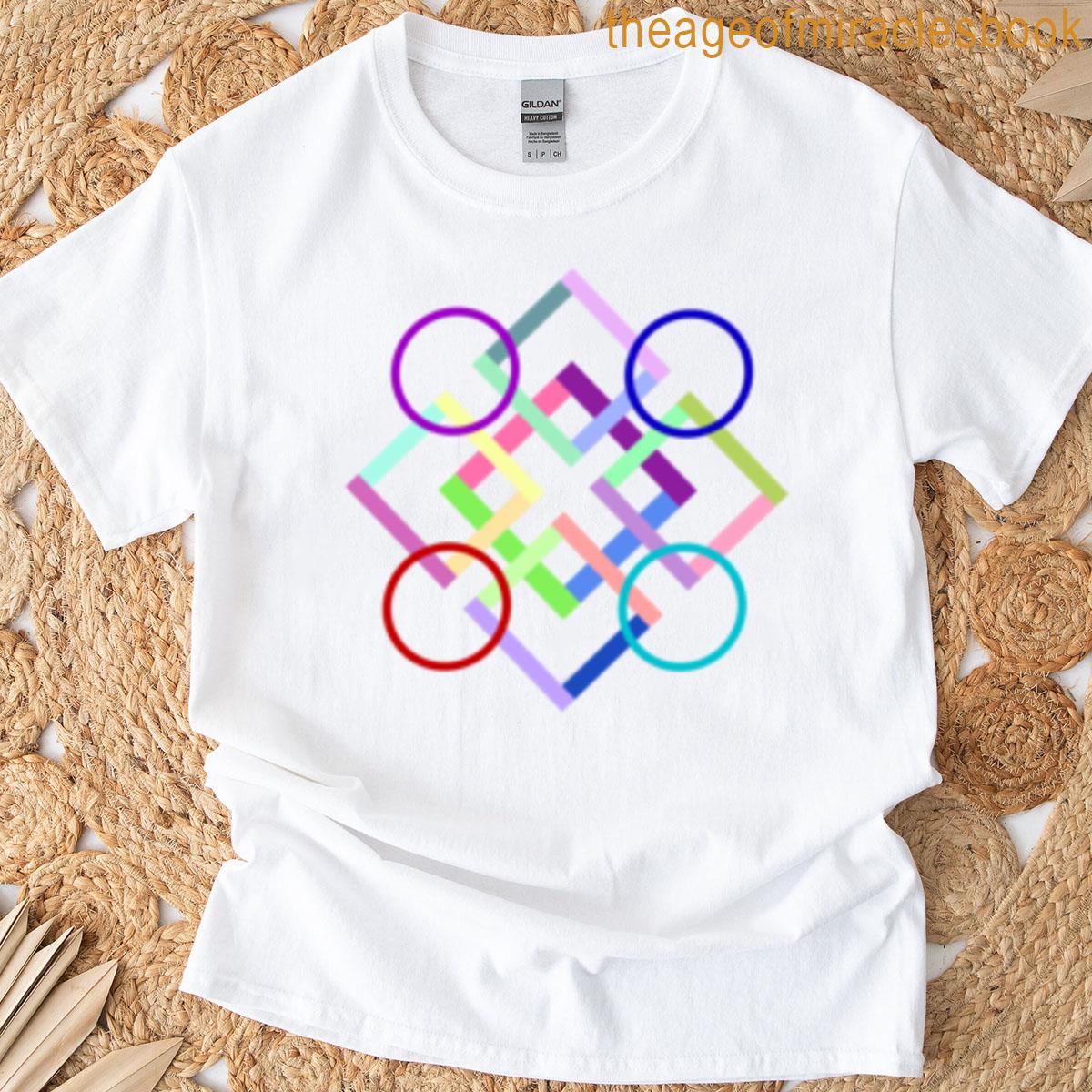 Trendy Abstract Colorful Design T-shirt