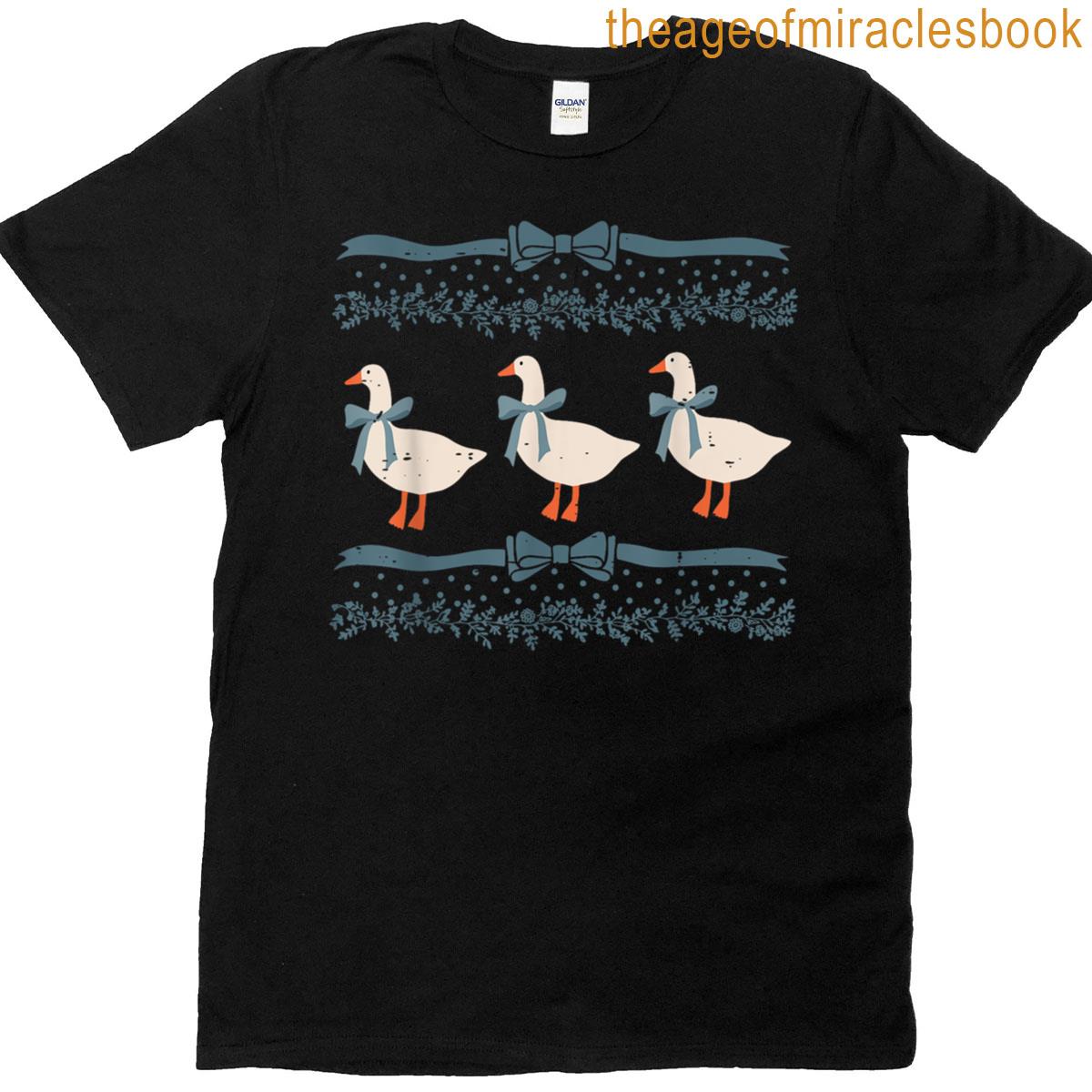 Blue Ribbon Goose Graphic T-Shirt main image 1