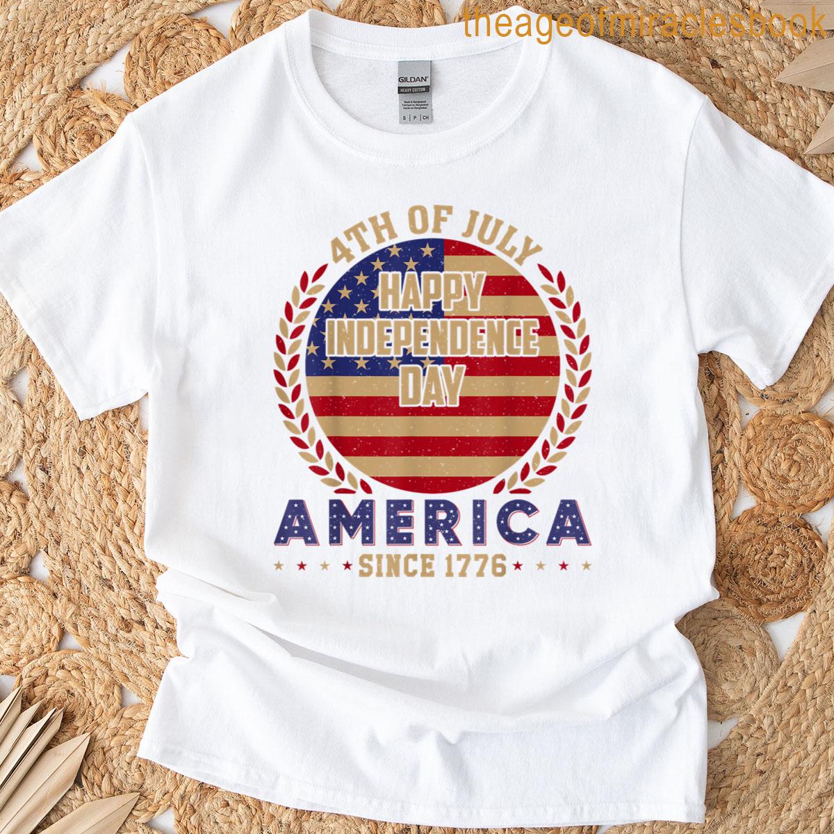 Happy Independence Day 4th 1776 July – Independence Day T-shirt