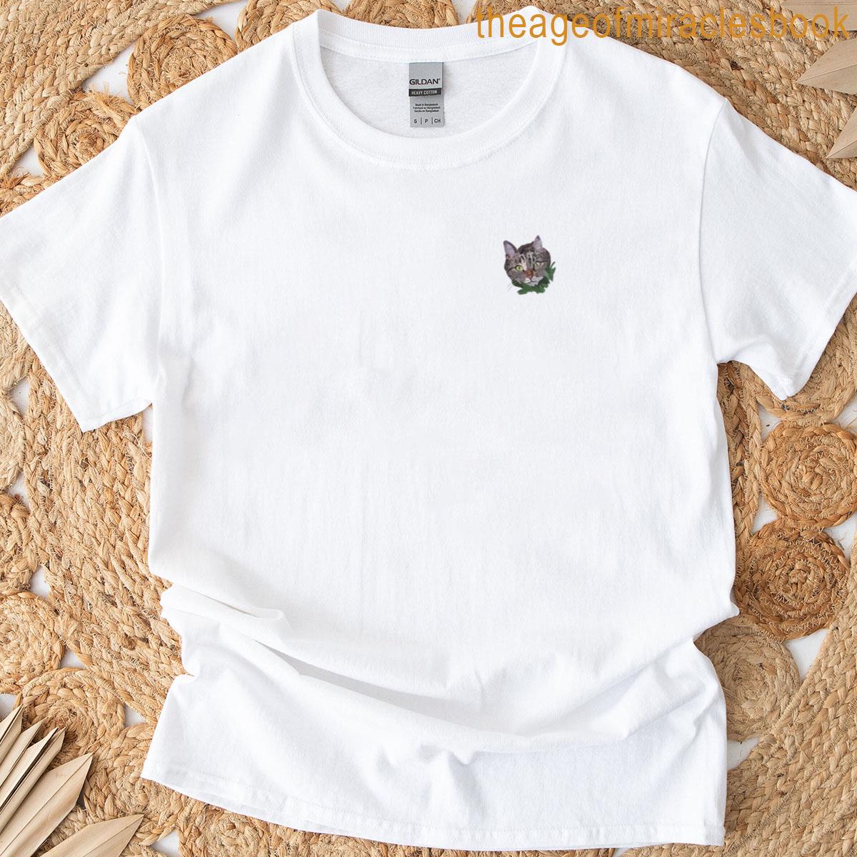 Peek A Boo Cat In Trees T-shirt