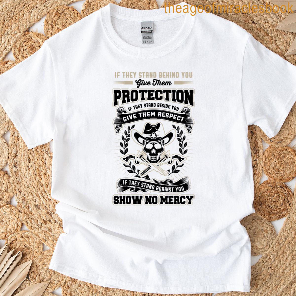 No Mercy Personalized Patriotic T-shirt