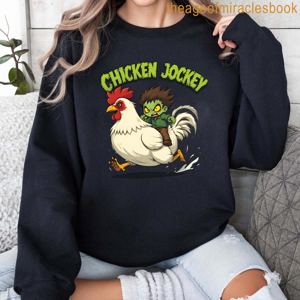 Chicken Jockey Png Birthday Boy File Digital Meme Art Zombie Riding ...