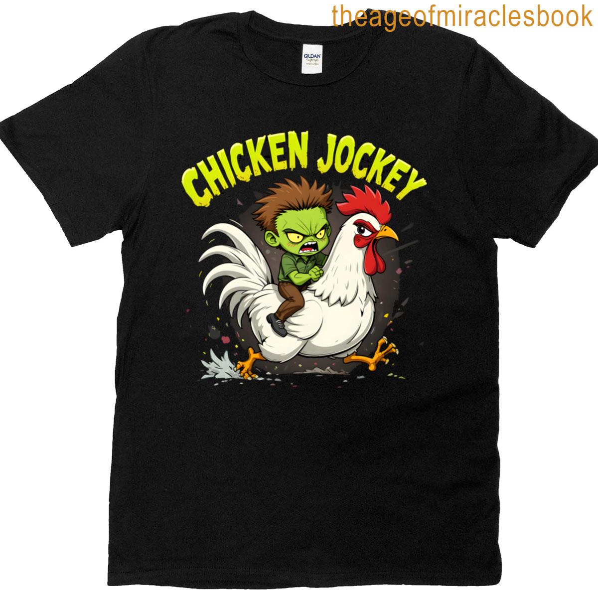 Funny Chicken Jockey Png Birthday Boy File Digital Meme Art Zombie ...