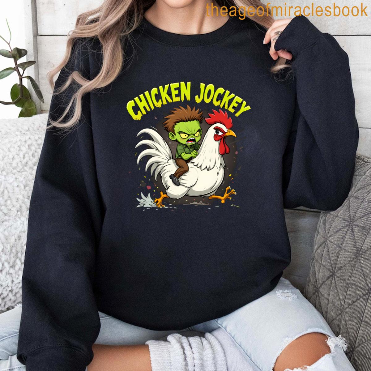 Funny Chicken Jockey Png Birthday Boy File Digital Meme Art Zombie ...