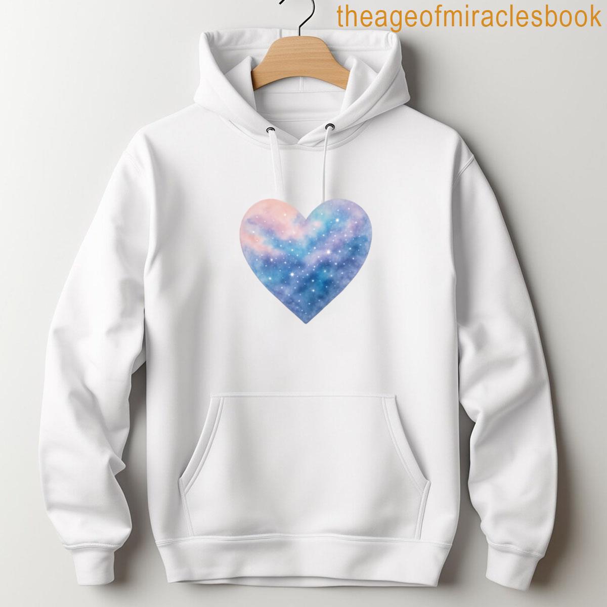Galaxy Inside Heart T-shirt Galaxy Inside Heart T-shirt