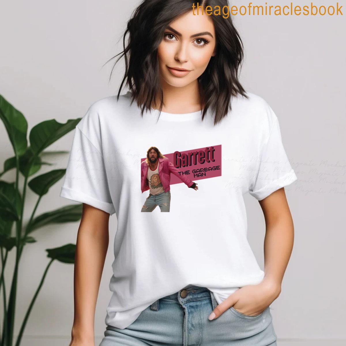 Garrett The Garbage Man Minecraft T-shirt
