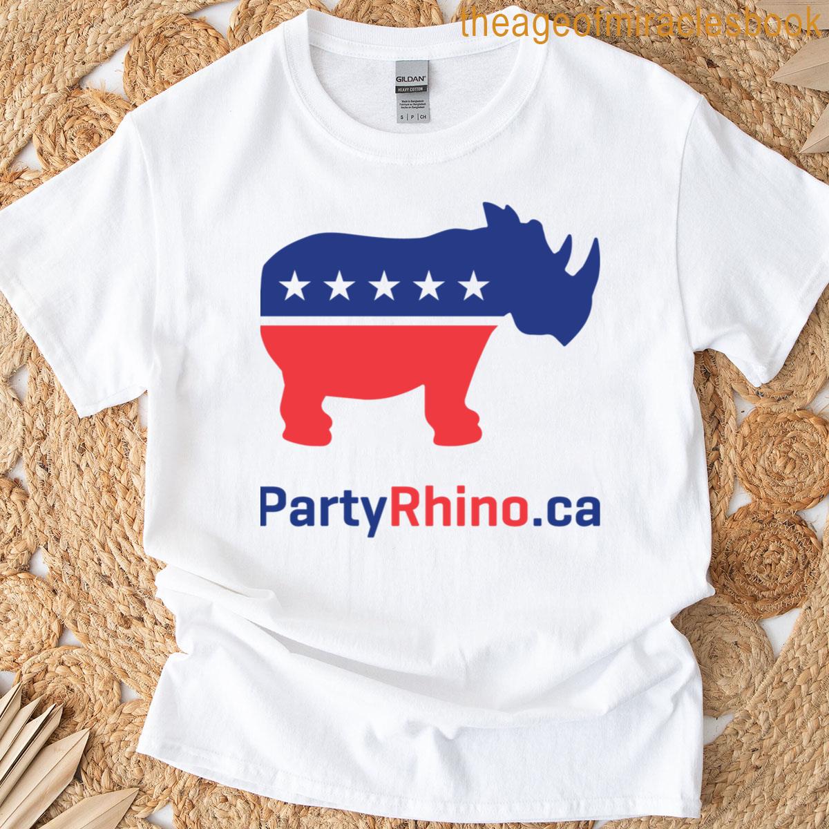 Rhino Party Logo 2019 T-shirt