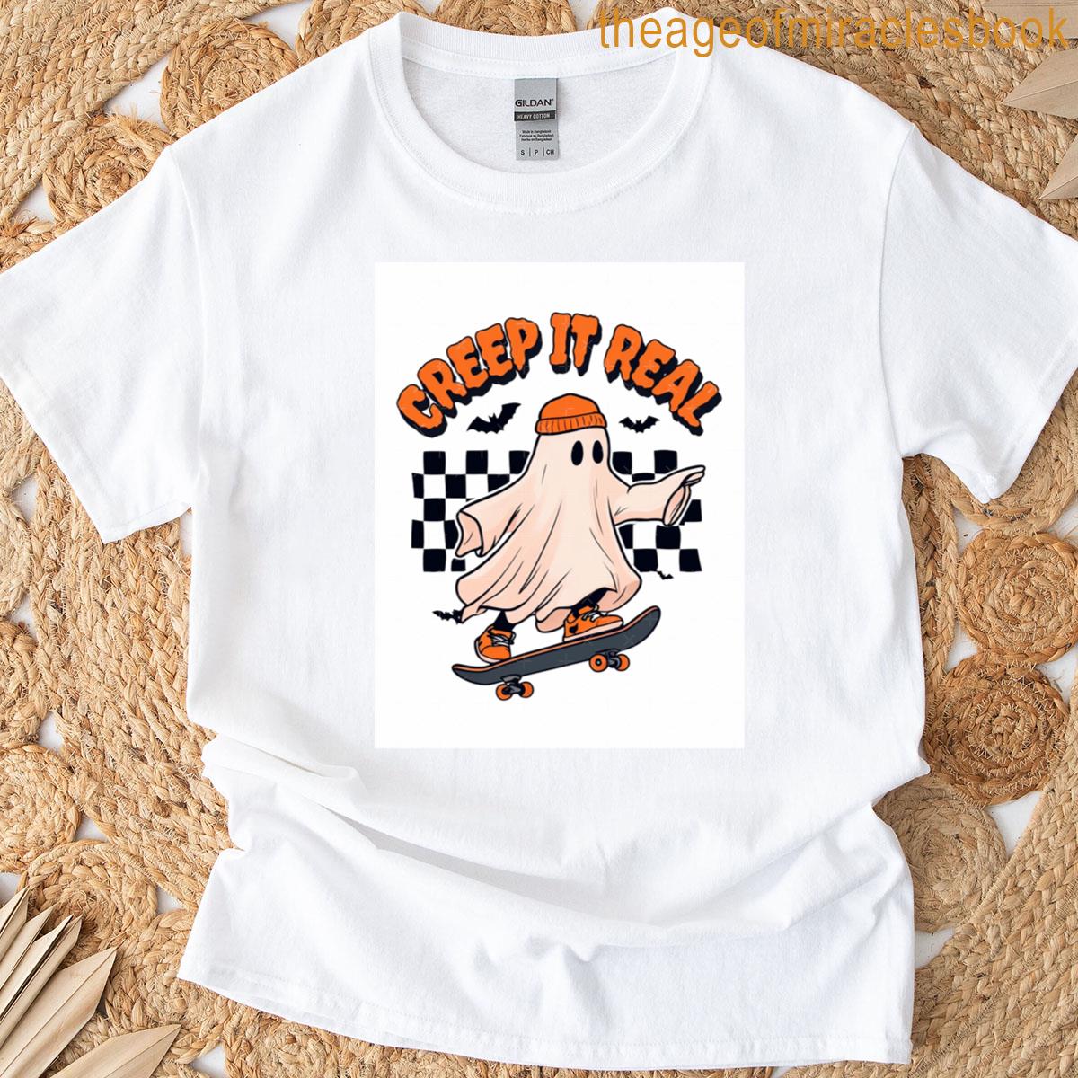 Skater Ghost – Creep It Real T-shirt