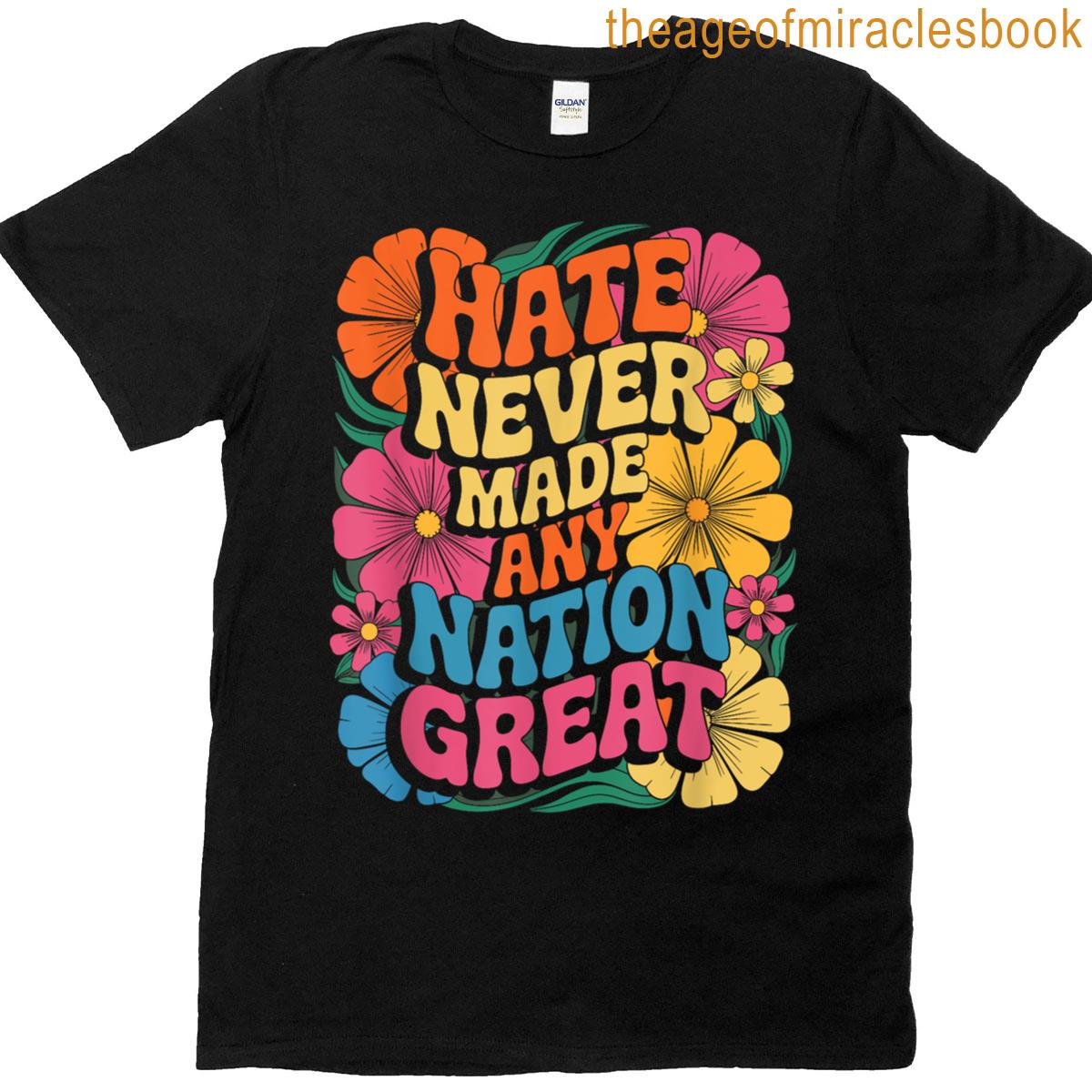 Anti Trump Floral Democrat President Liberal T-shirt