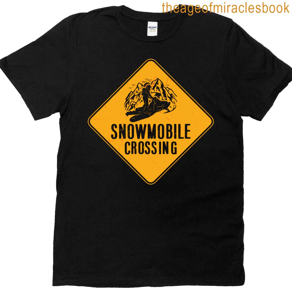 Snowmobile Racing Snowmobile Crossing Motorsport T-shirt
