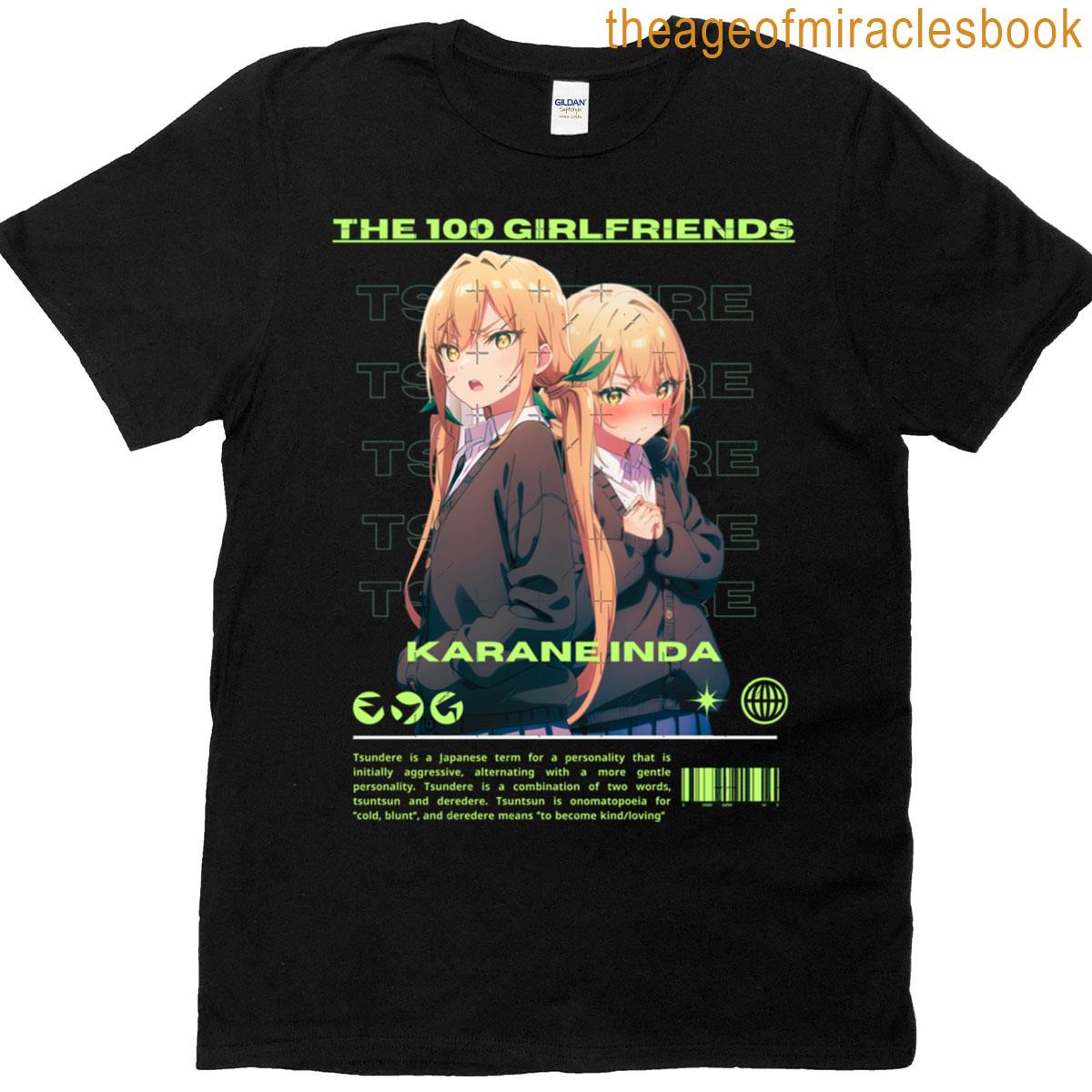 Anime Arth Anime Karane Inda The 100 Girlfriends Active T-shirt