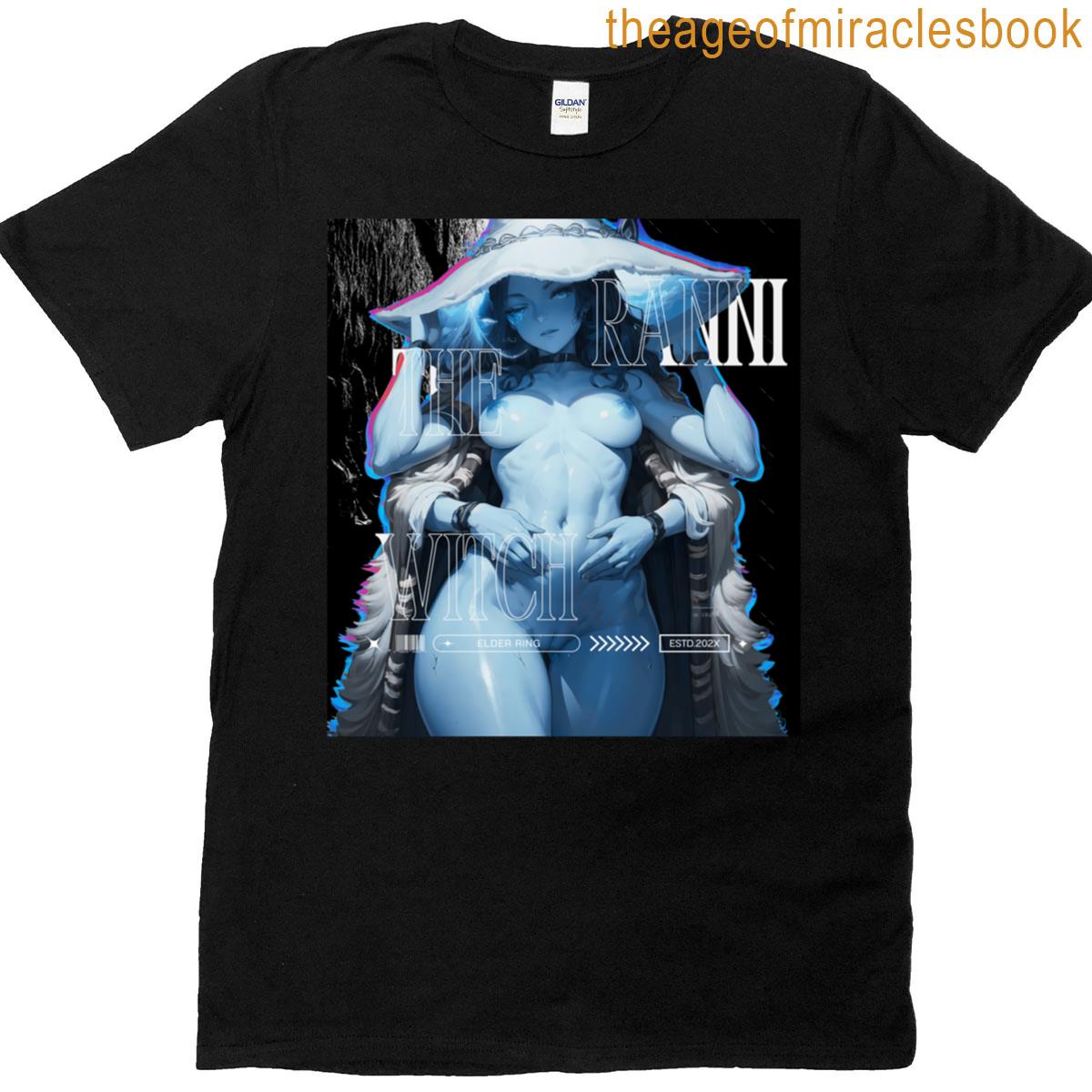Anime Arth Game Elder Ring Ranni The With Nsfw T-shirt