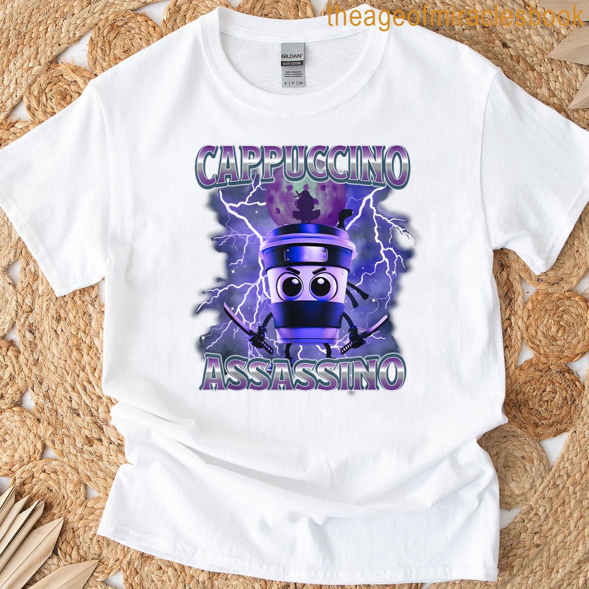 Ballerina Cappuccino e Cappuccino Assassino Articolato Brainrot Italian Meme - Genérico Figura Tazza