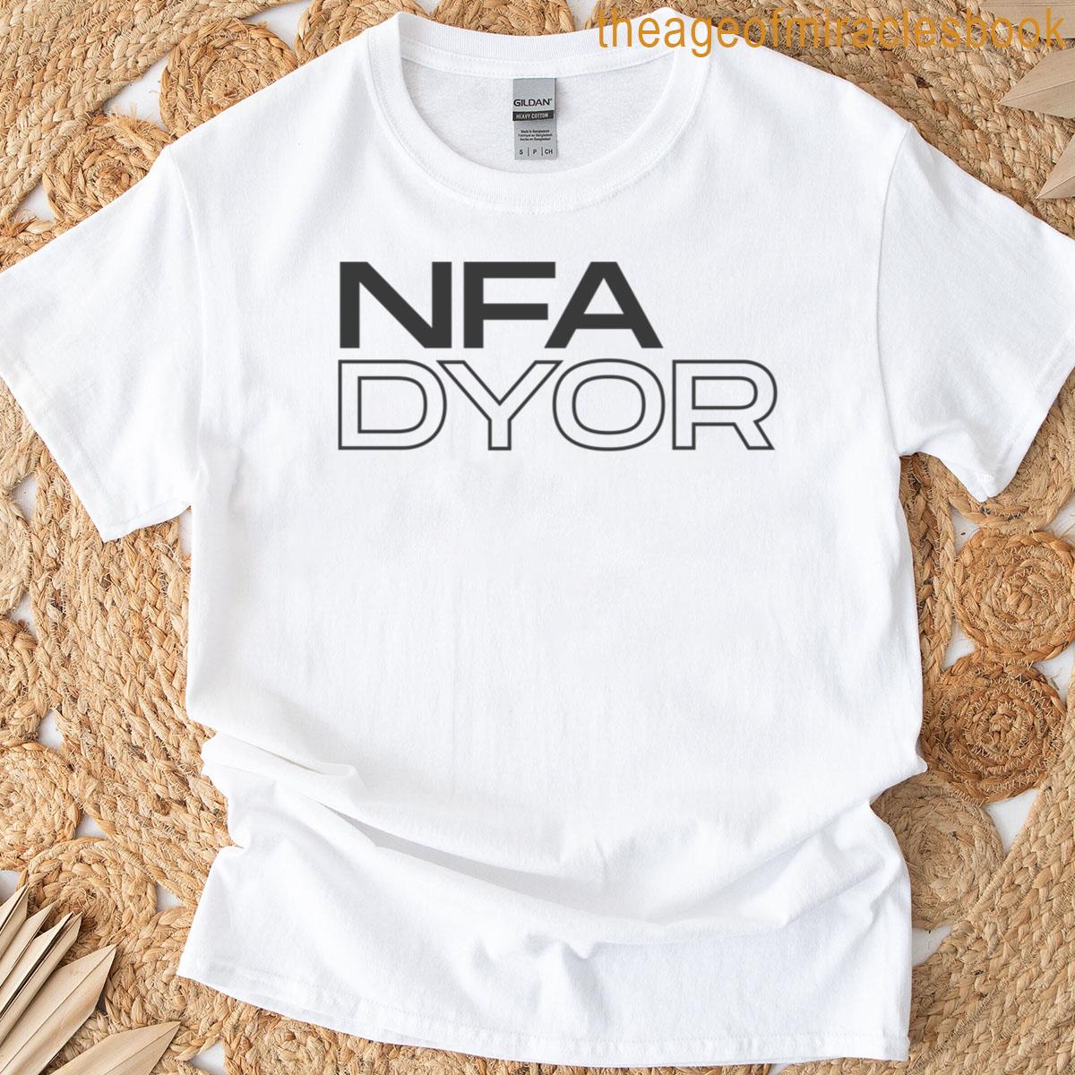 Not Financial Advice Nfa T-shirt