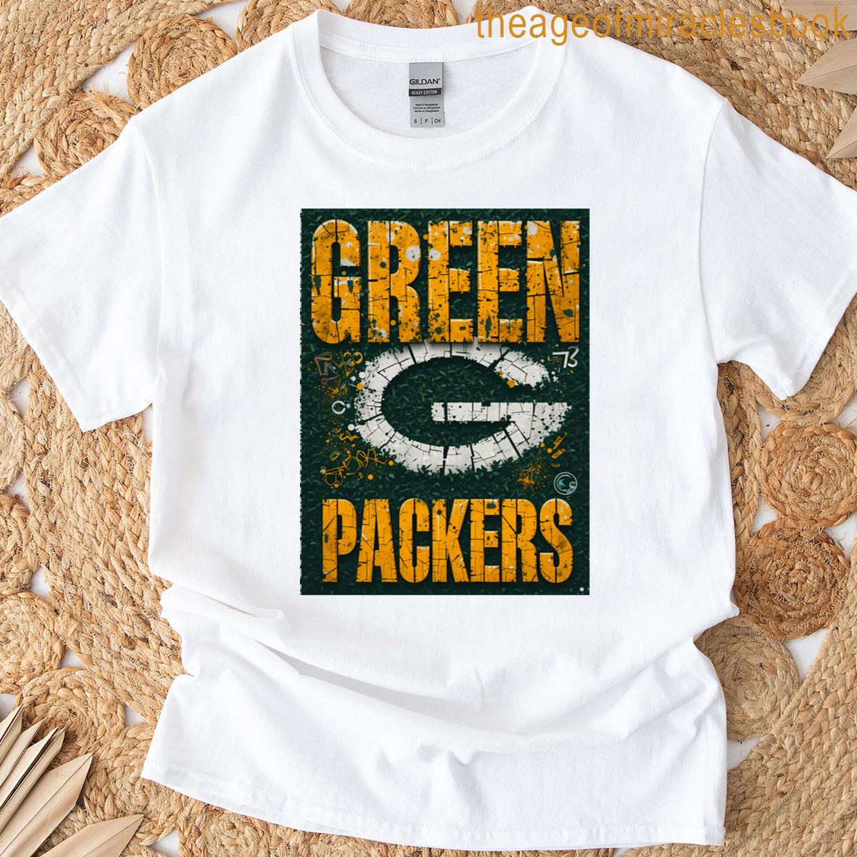 Pride Green Bay Packers Football Champion Celebration Art T-shirt