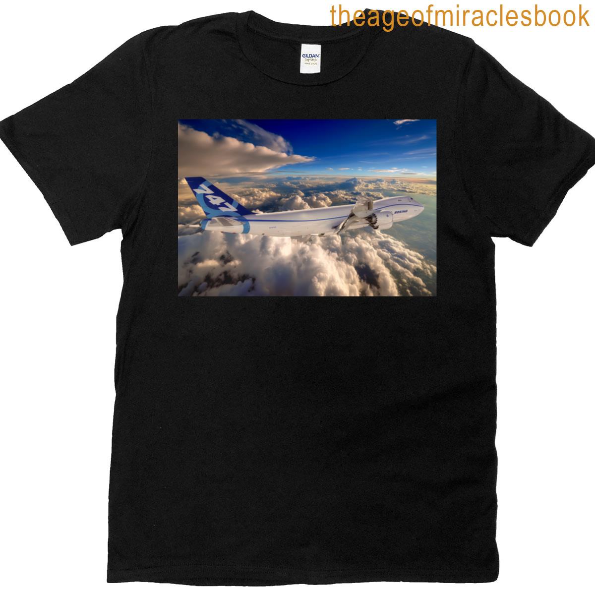 Prototype Boeing 747-8f Freighter Oversized T-shirt