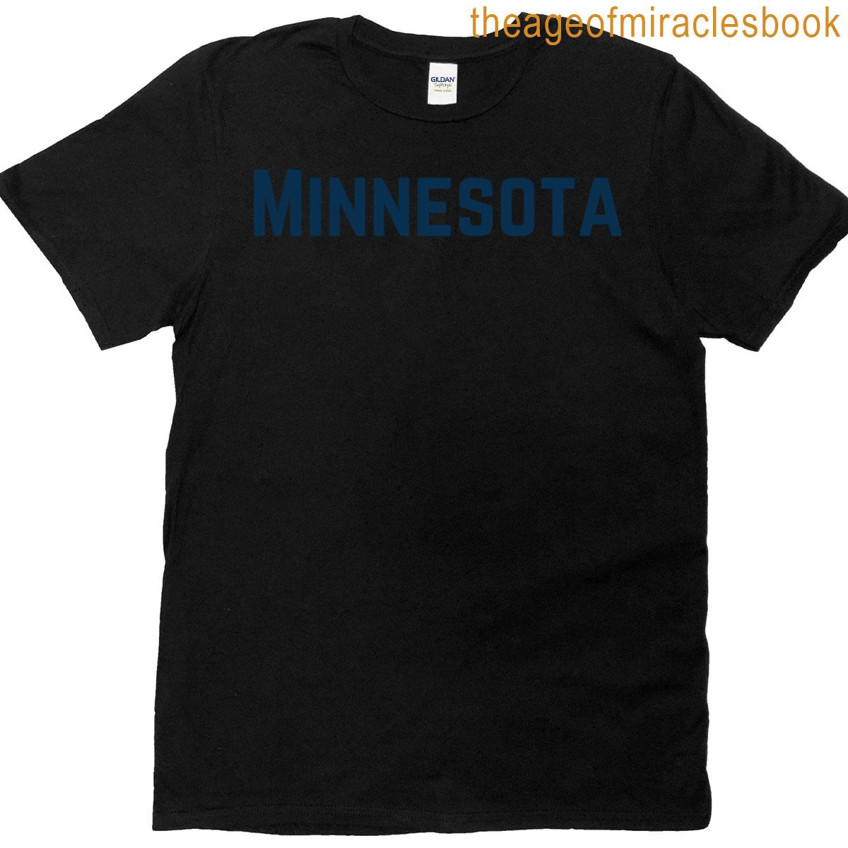 Minnesota Logo Minnesota Timberwolves Nba Basketball Active T-shirt