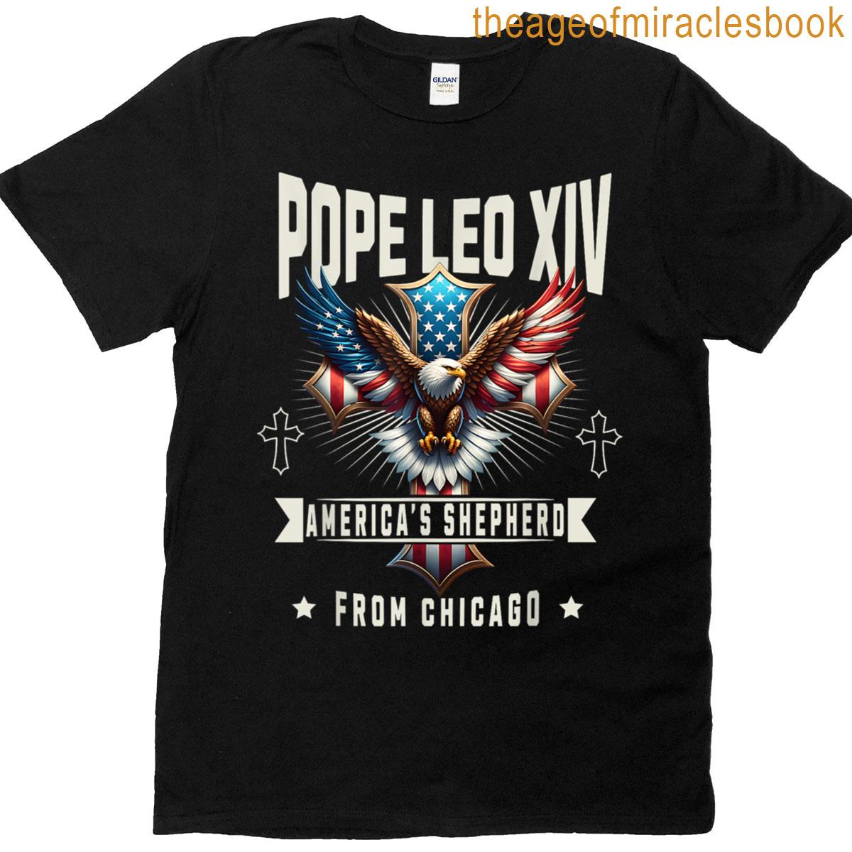 Habemus Papam 2025 Vatican Election Leo Xiv From Chicago T-shirt
