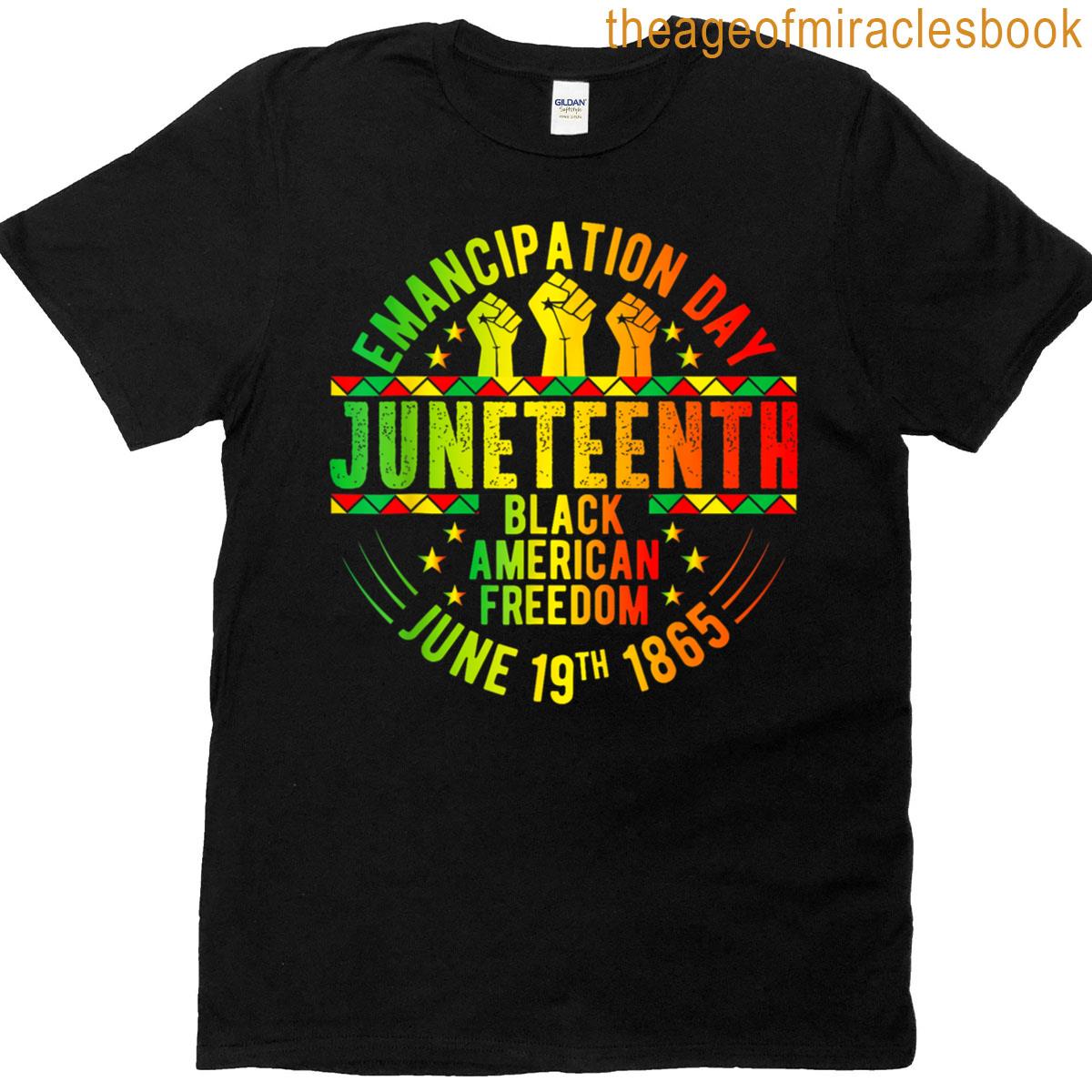 Breaking Every Chain Since 1865 Women Men Juneteenth Freedom T-shirt