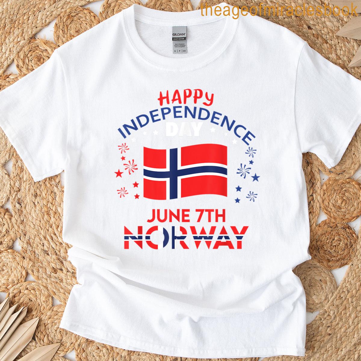 Norway 120th Independence Day Norwegian Pride Norway Flag T-shirt