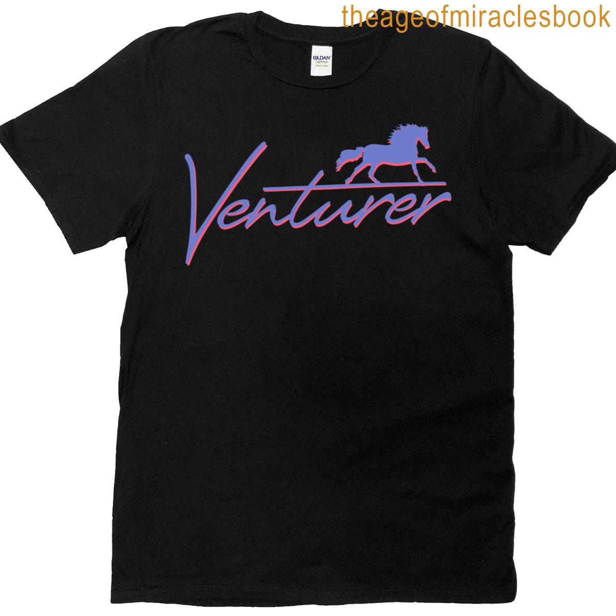 Rivals Logo Tv Series Venturer Rupert Campbell-black Logo Merch T-shirt