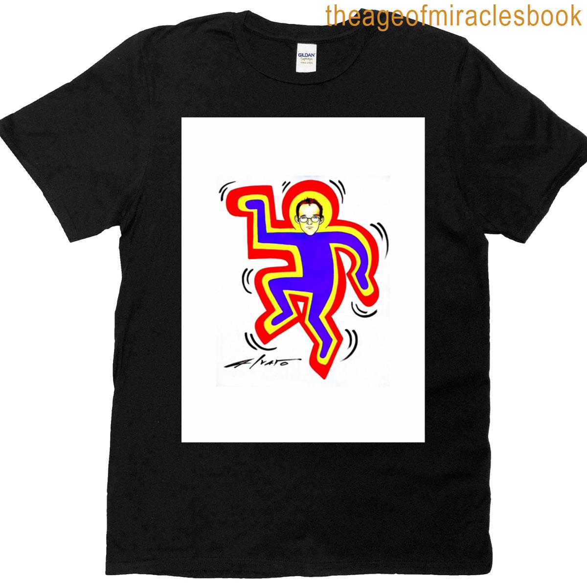 Mens Streetwear T Shirt With Artistic Graphic