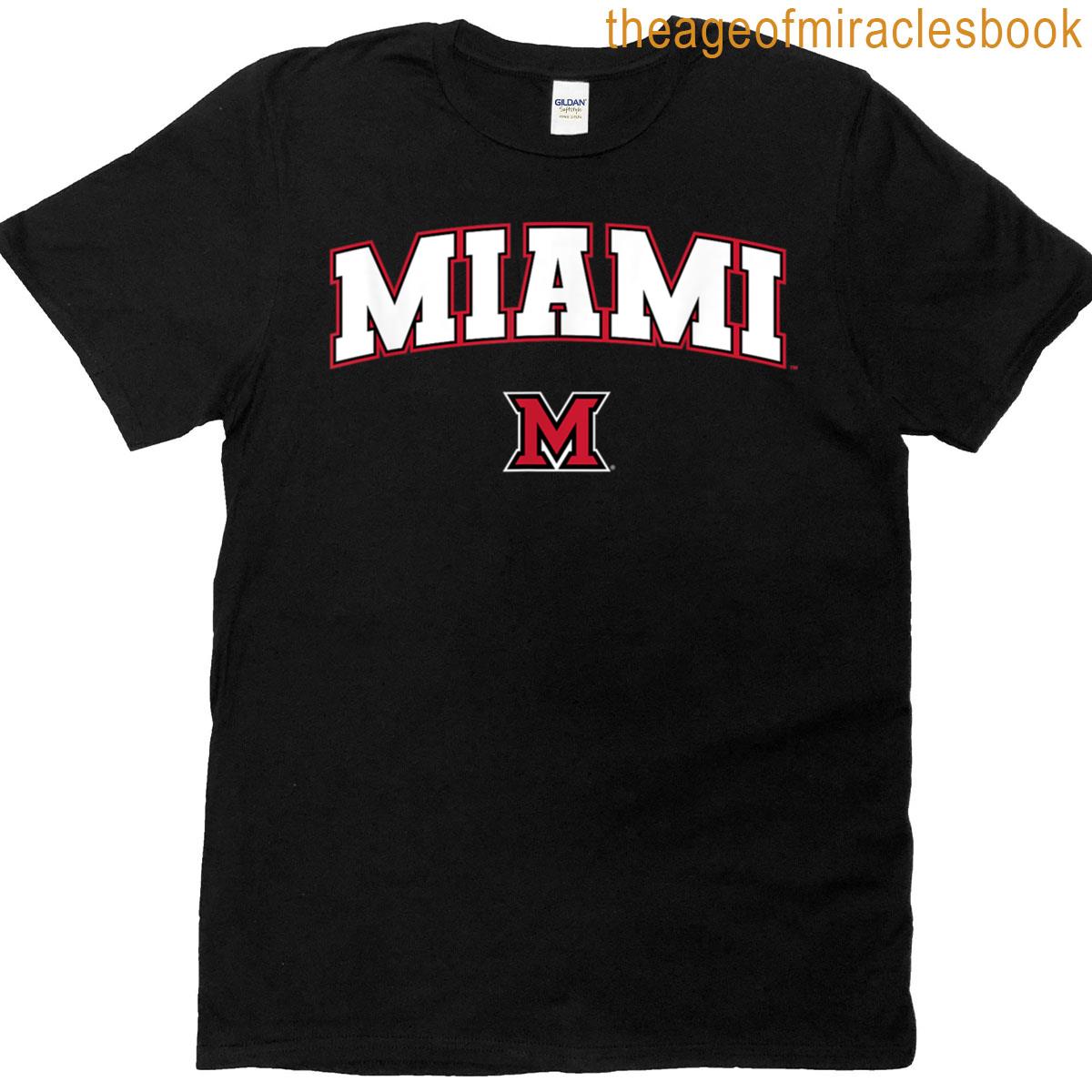 Miami University Ohio Redhawks Arch Logo T-shirt
