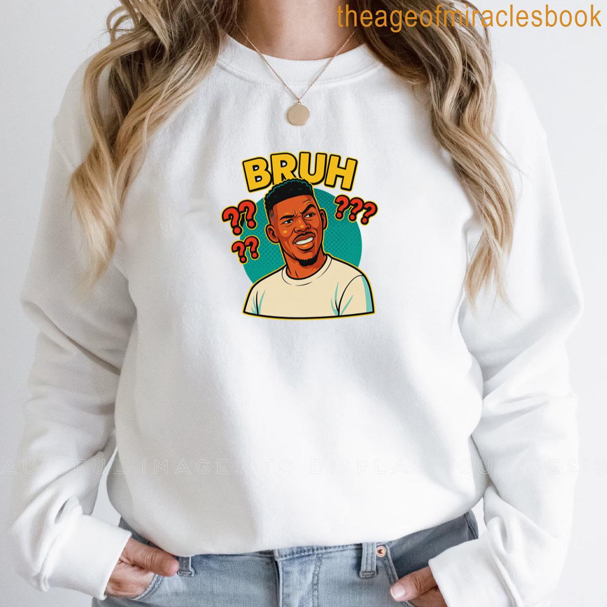 Jesus's face bruh that's not what I said shirt, merch, gear \u0026 apparel, image size:1200x1200