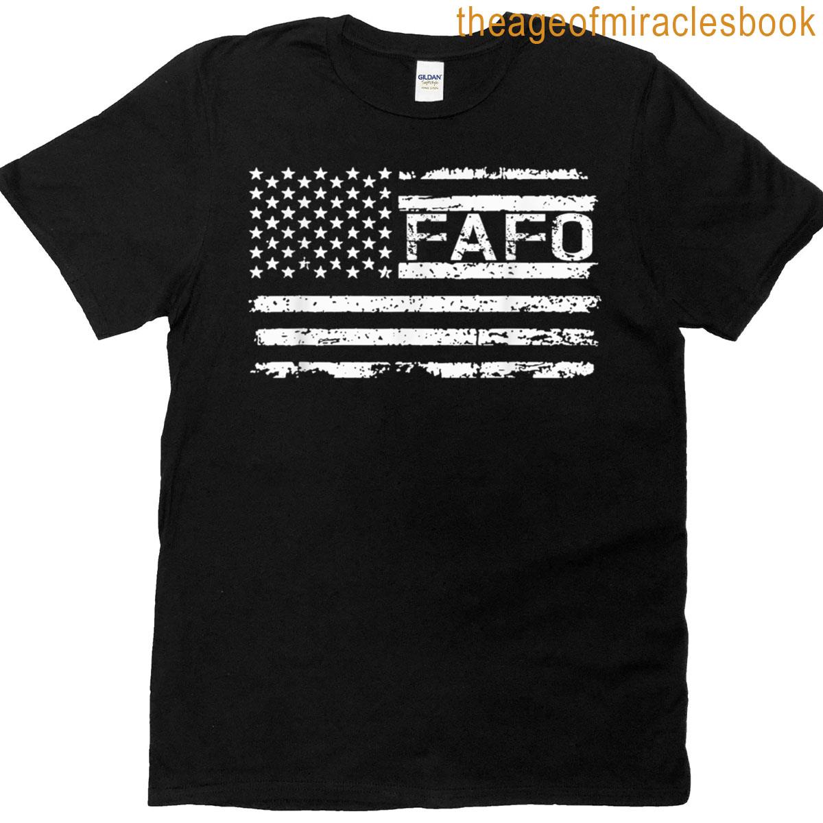 New Fafo Flag T-shirt
