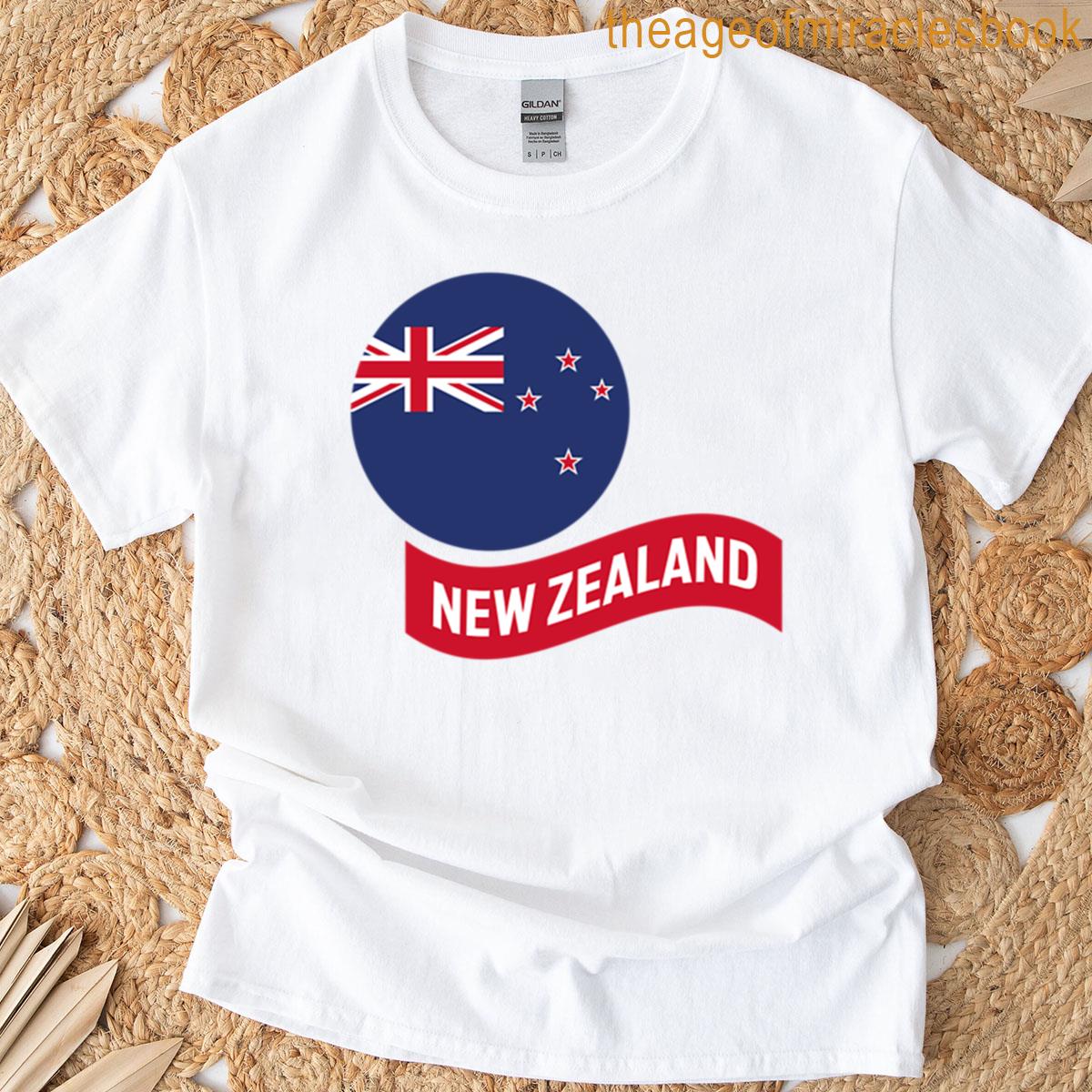 New Zealand Flag Oversized T-shirt