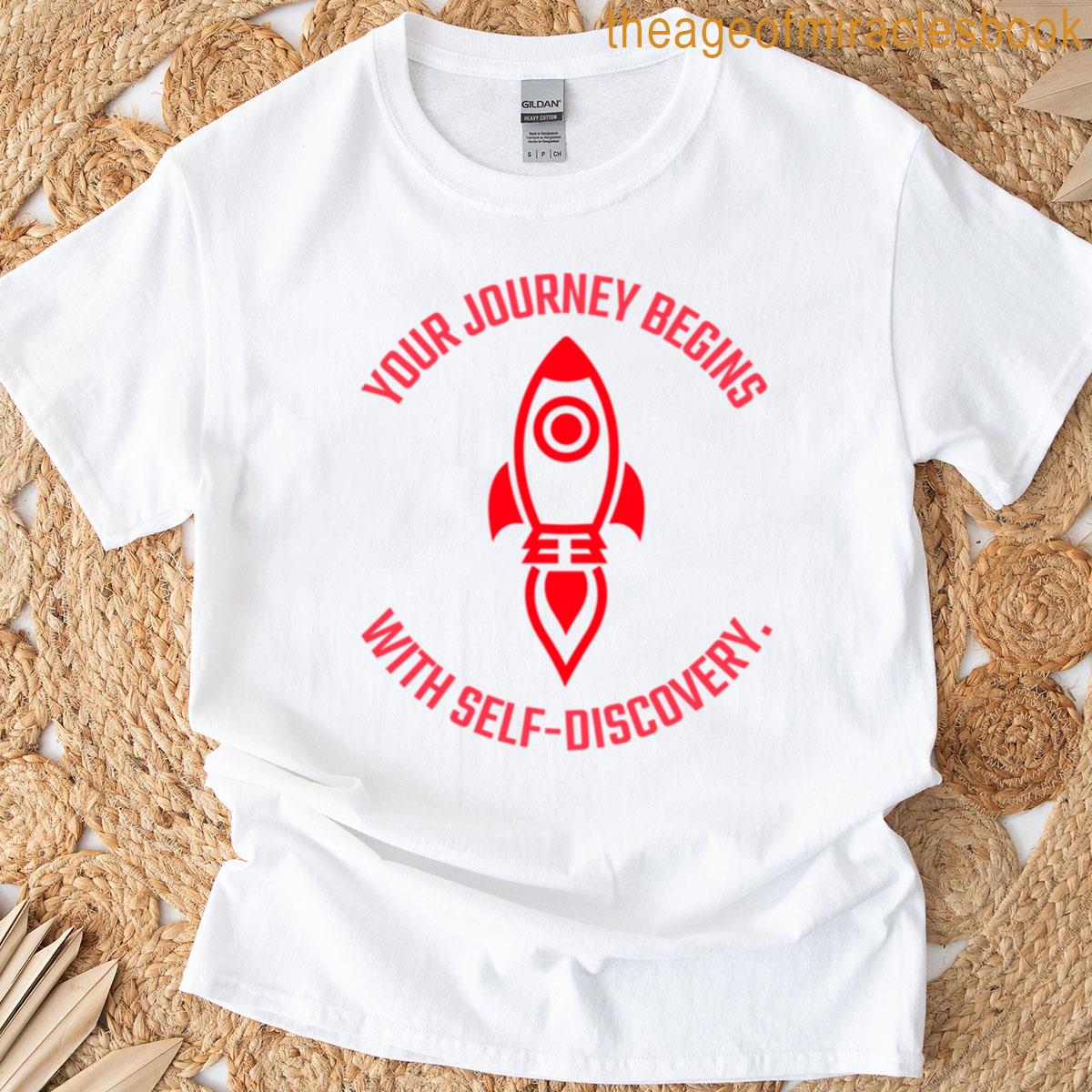 Your Journey Begins With Self-discovery Oversized T-shirt