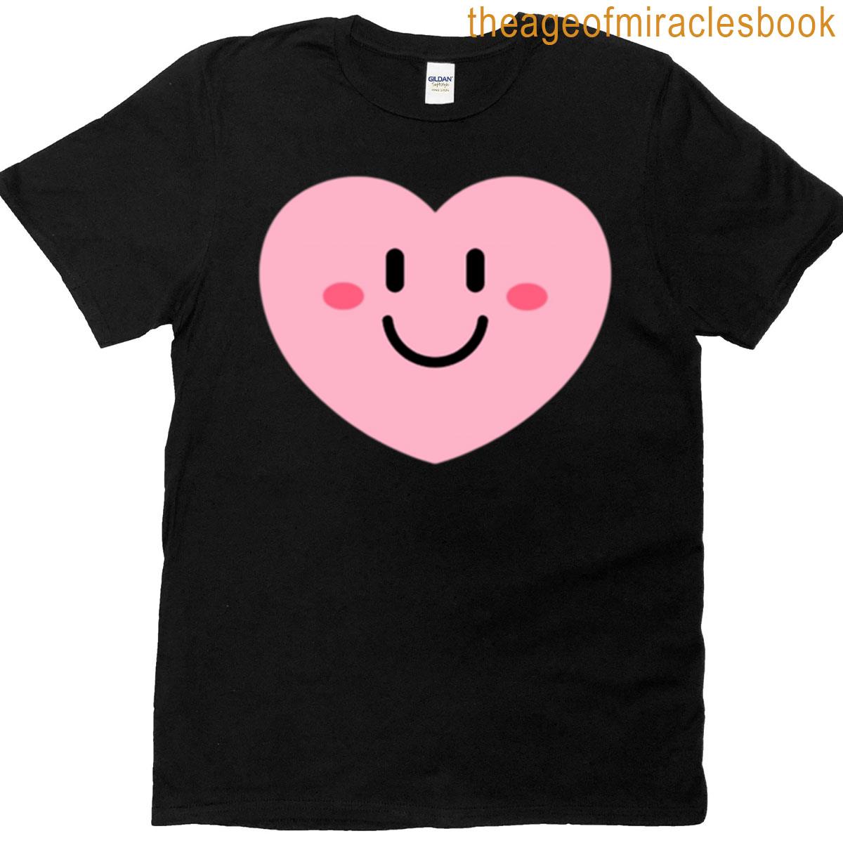 Pink Heart Oversized T-shirt