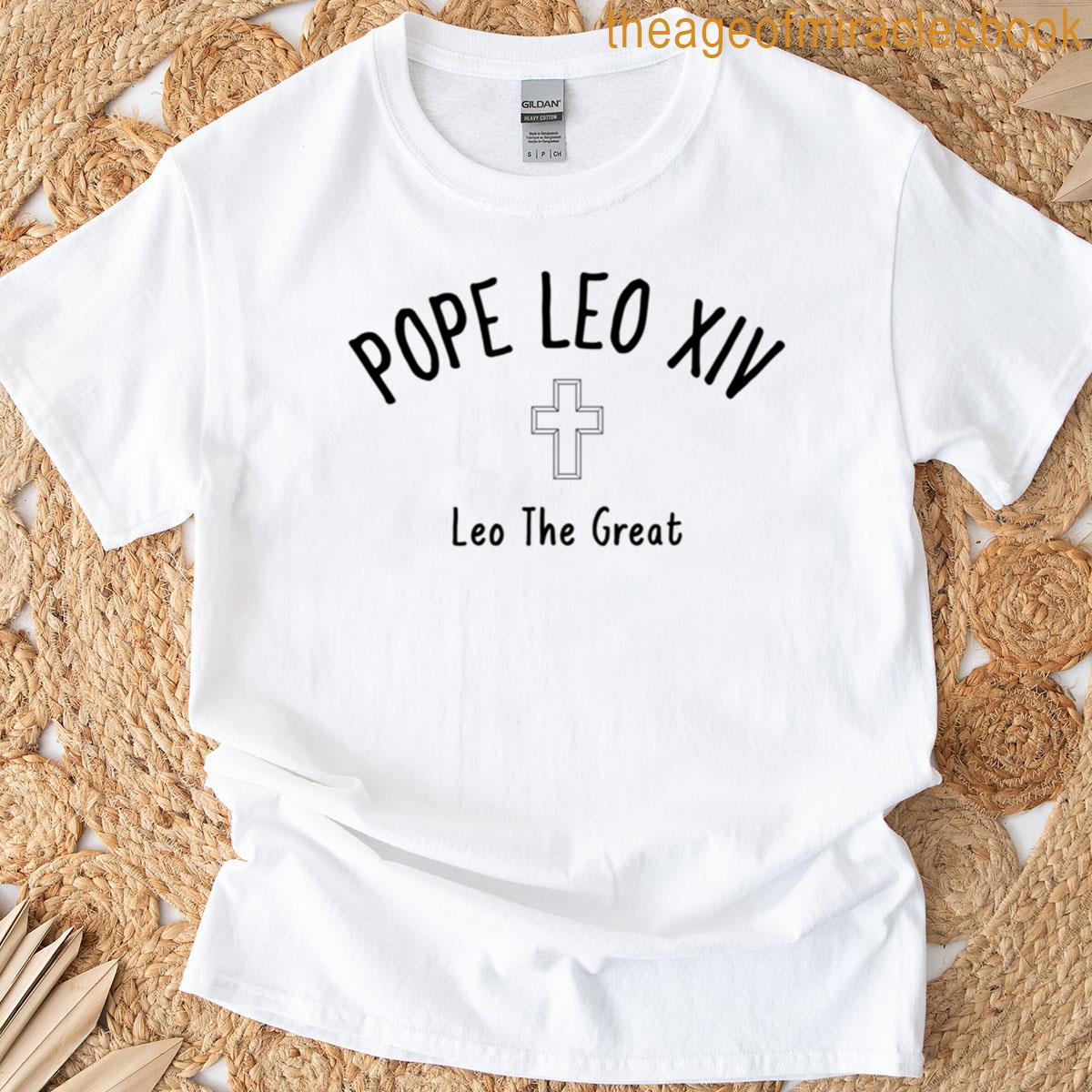 Pope Leo Xiv Catholic Church Leader Premium T-shirt