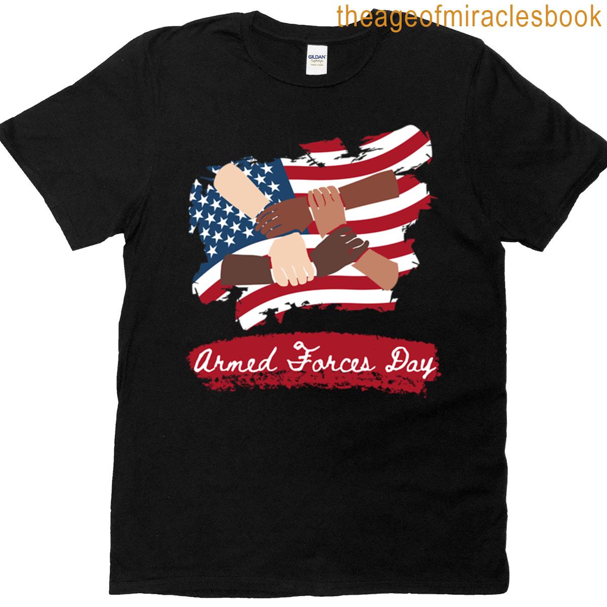Armed Forces Day Military May 19th Memorial Day Save Democracy T-shirt
