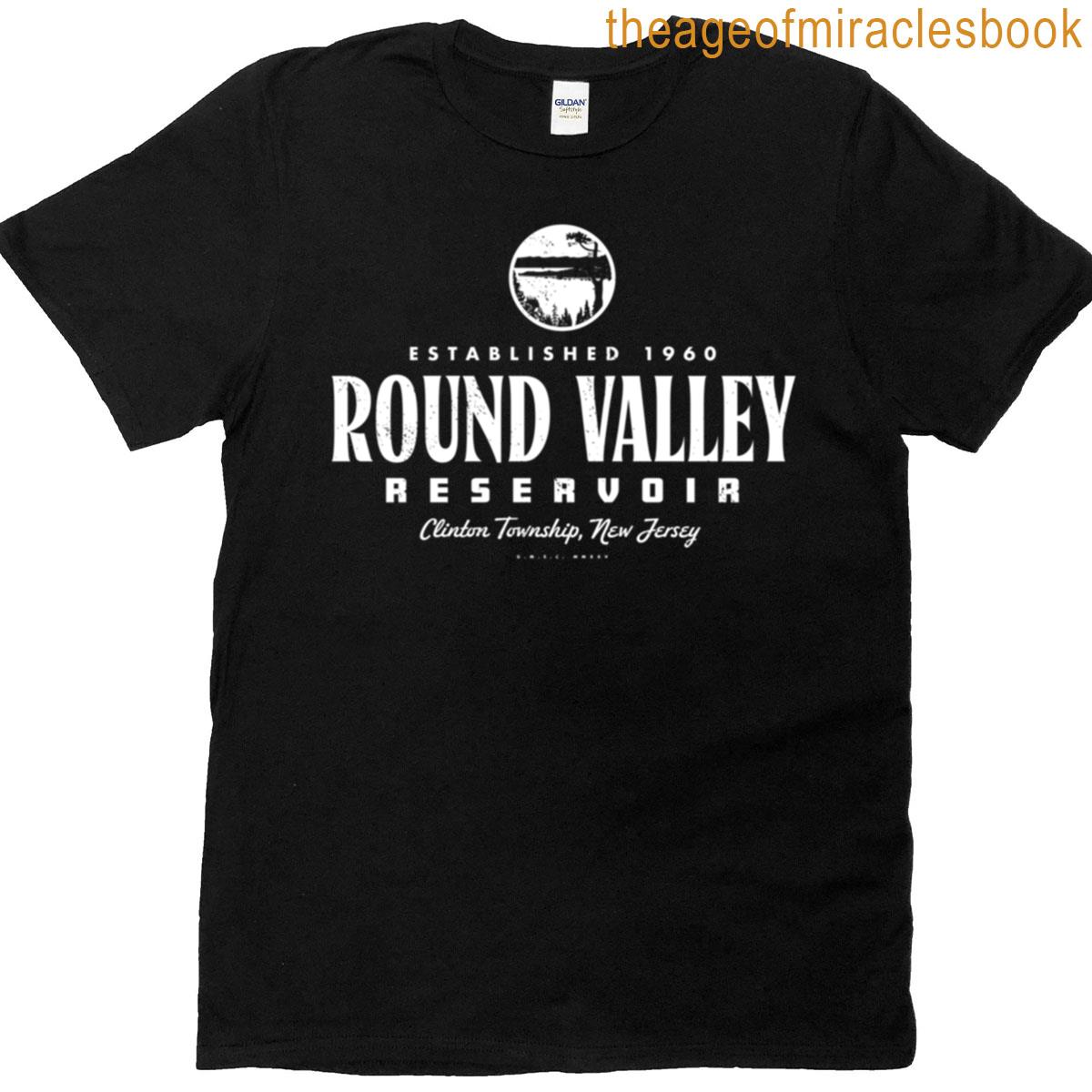 Round Valley Reservoir Vintage Wordmark T-shirt
