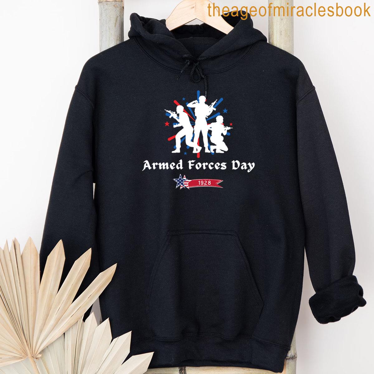 Alternative view of Armed Forces Day Military May 19th Memorial Day T-shirt