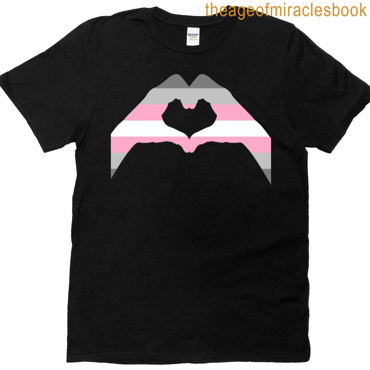 Demigirl Pride Love Wins Demigirl Flag Oversized T-shirt