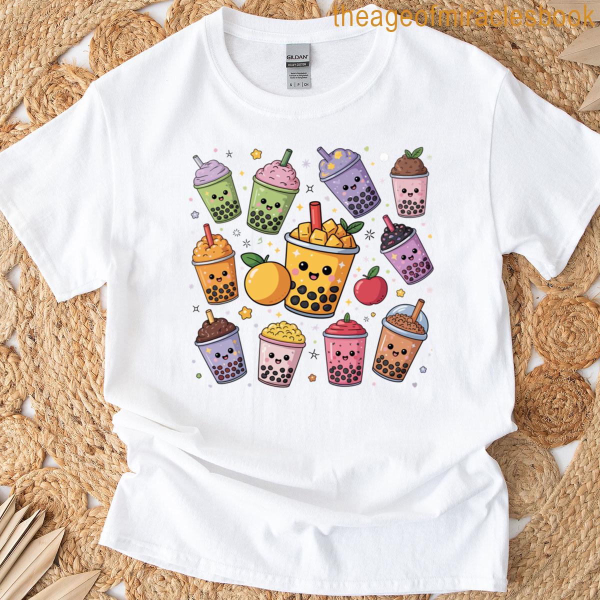 Smiling Bubble Tea T-shirt