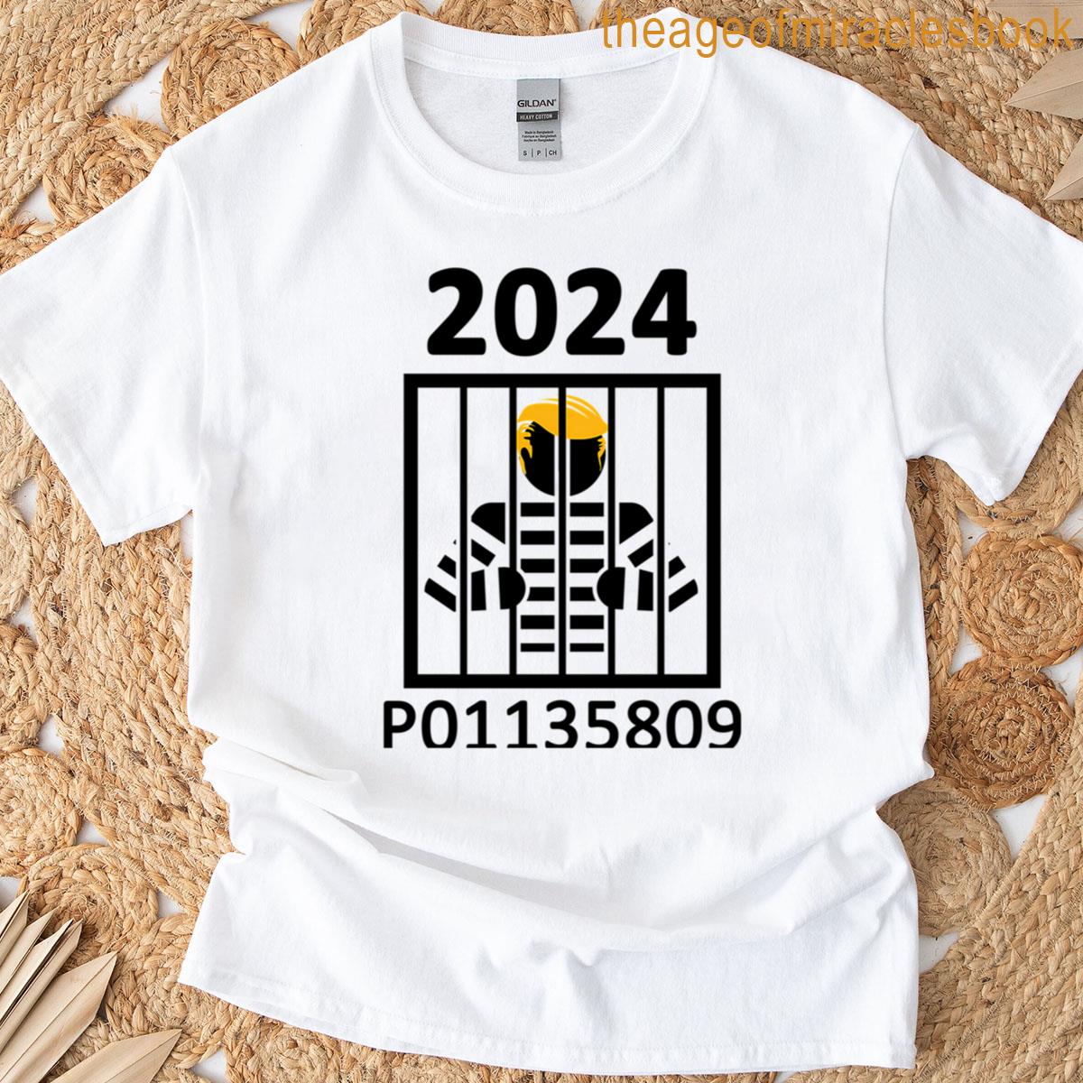 2024 Donald Trump Prisonerinmate Number T-shirt