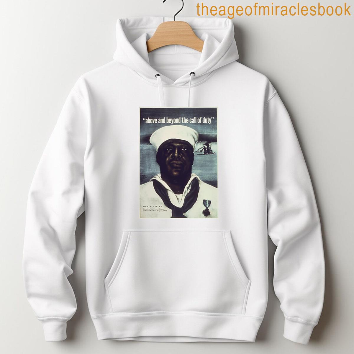 Alternative view of Above And Beyond War Poster T-shirt