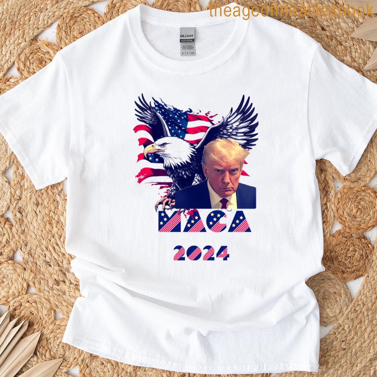 Donald Trump Mugshot Maga 2024 Patriot T-shirt