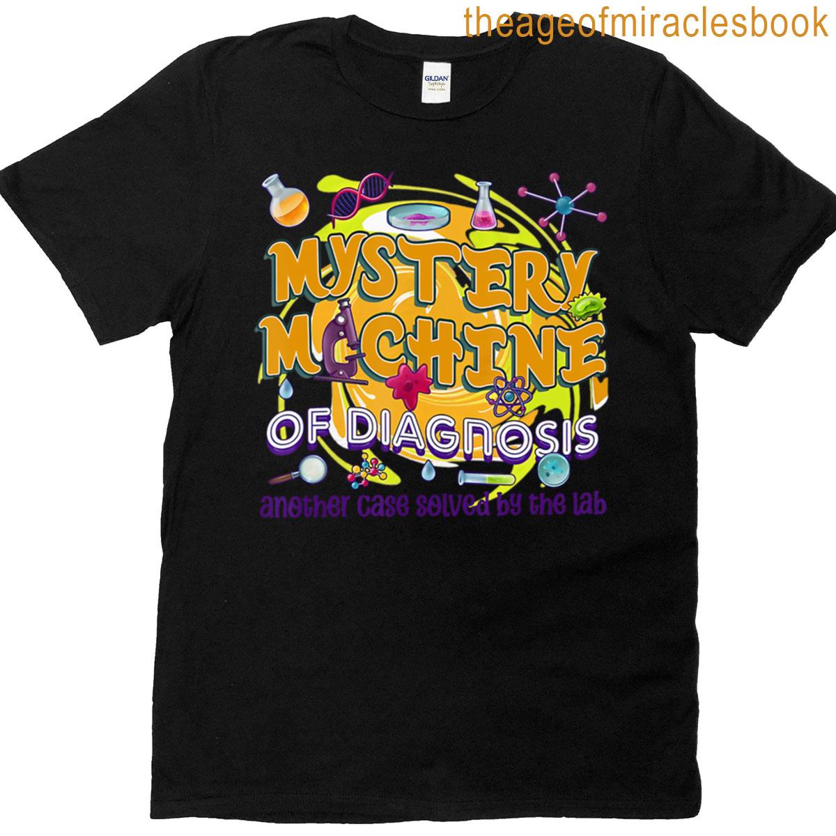 Machine Of Diagnostics Retro Lab Week 2025 Lab Tech T-shirt