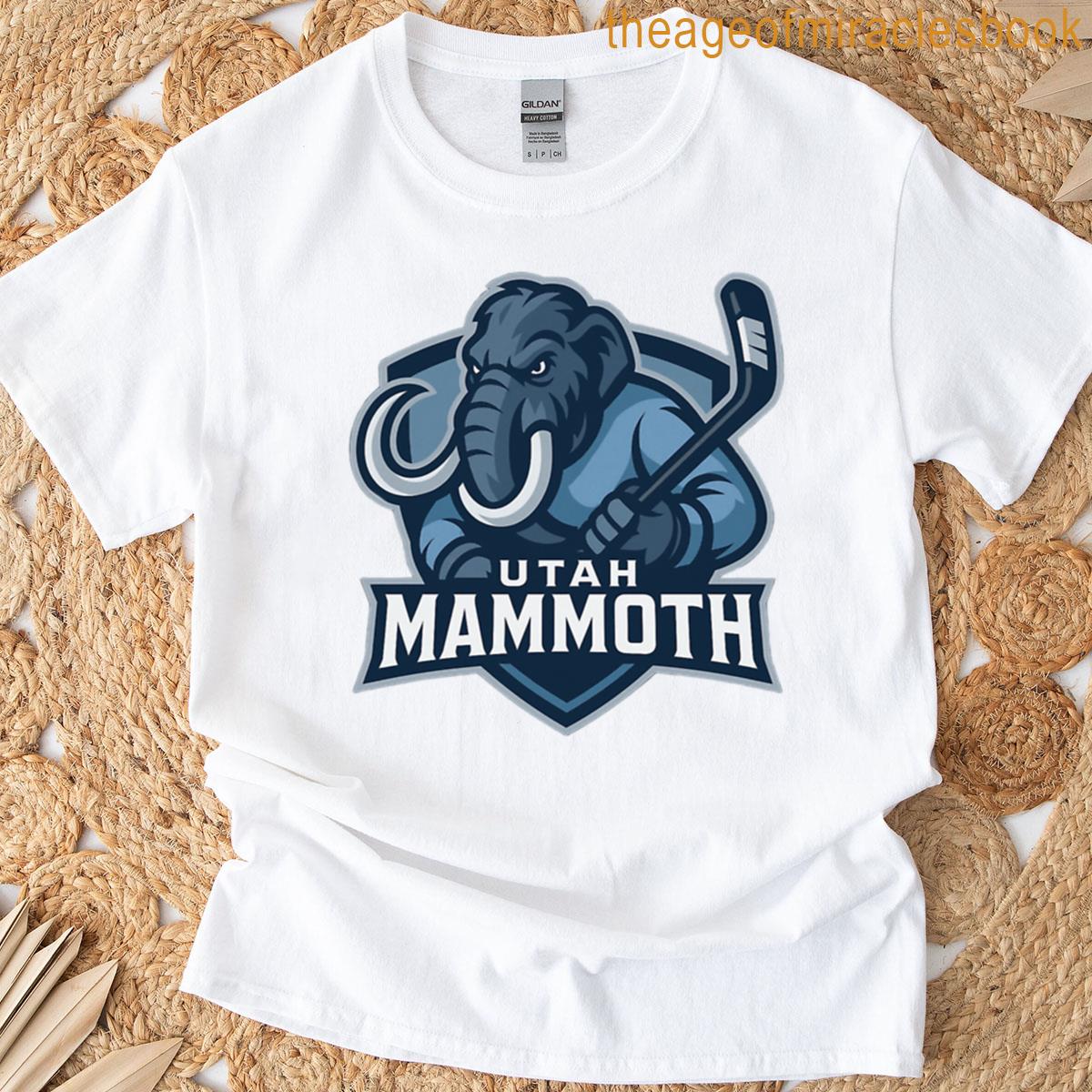 Utah Hockey Club - Utah Mammoth-inspired Design - Hockey Sports Merch T ...
