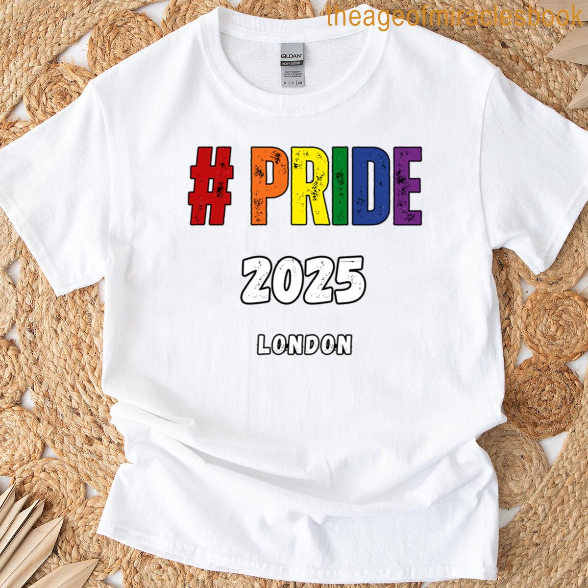 Pride London 2025 London Pride 2025 Pride Festival Gay Festival Pride 2025 Pride Equal Rights Tri-bl T-shirt