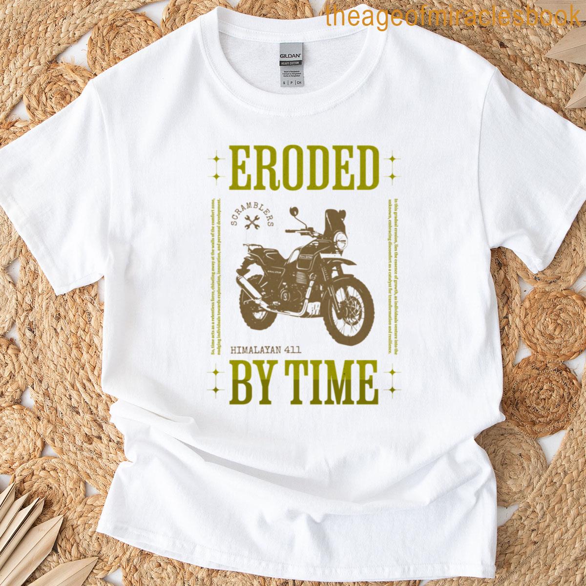 Scrambler Motorcycle Royal Enfield Himalayan 411 T-shirt