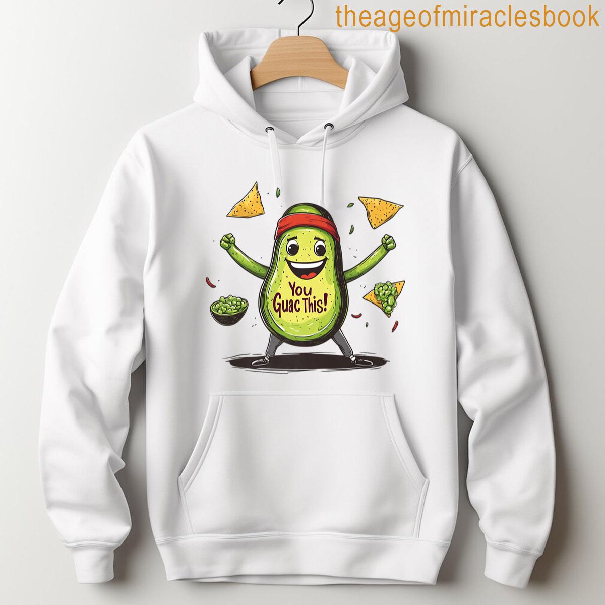Alternative view of You Guac This Funny Avocado Fitness Guacamole Cartoon Premium T-shirt