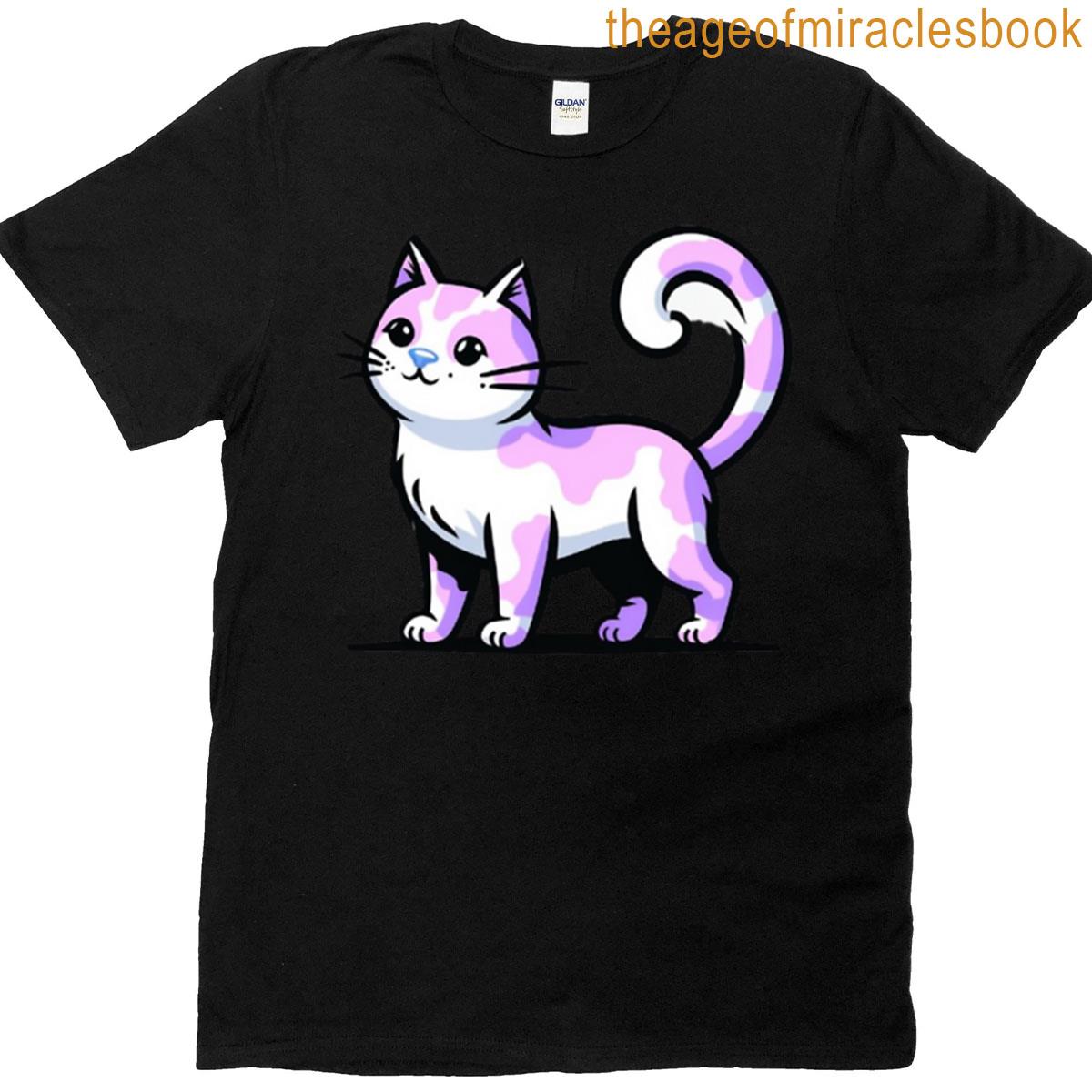 Pink Cat Oversized T-shirt